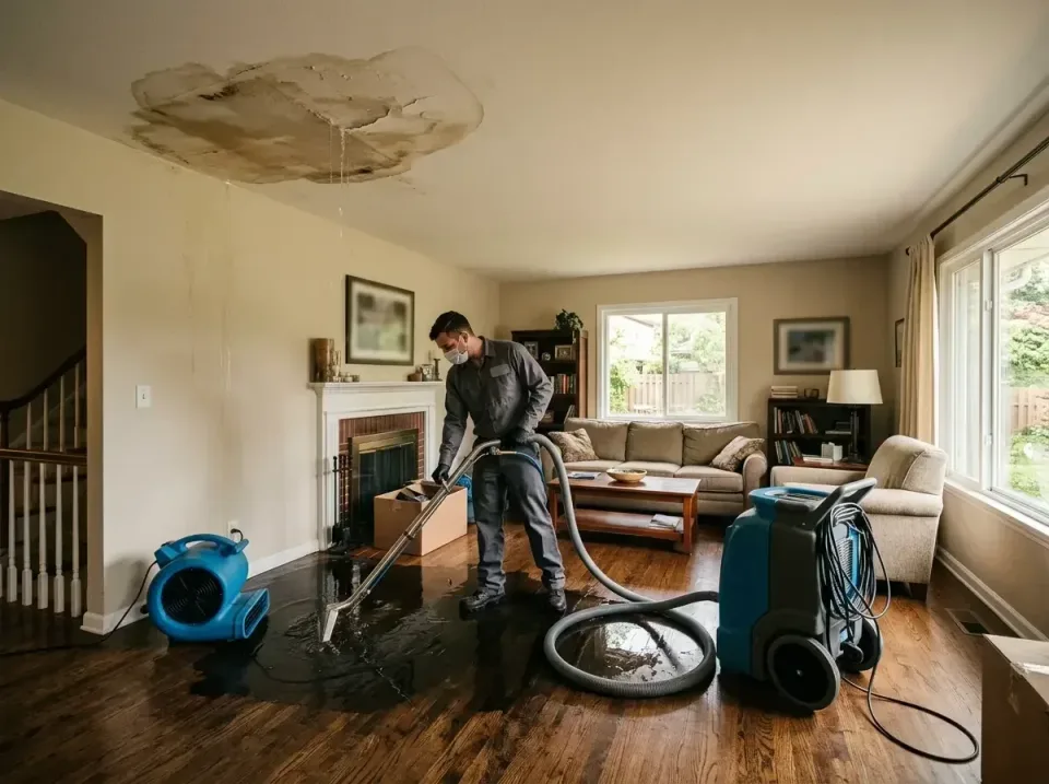 attic-pipe-burst-ceiling-drip-008 — frequently asked questions, Water Damage Restoration & Carpet Care in Franconia, VA